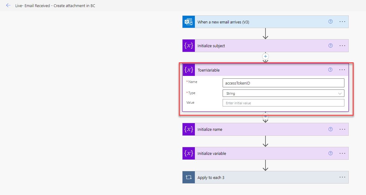 Use of Business Central oAuth2.0 in Powerautomate